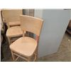 Image 3 : Qty 5 Wooden Stools w/ Back & Foot Rest Rton 213  15" Seat x 45"H
