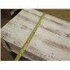 Image 8 : Distressed Wood Side Table w/ Undershelf 30" x 18" x 29"H