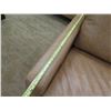 Image 8 : Brown 3 Seat Upholstered Sofa w/ 3 Back Cushions 79" x 36" x 36"H
