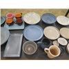 Image 3 : Multiple Colorful Ceramic & Glass Bowls, Plates, Glasses, Mugs, etc Misc Size