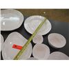 Image 8 : Multiple White Playa Blanca Bowls & Platters, Square Metal Containers & Glasses
