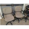 Image 2 : Qty 4 Haworth Rolling Upholstered Office Armchairs MHZ650371