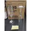 Image 1 : Qty 36 Libbey Domaine Flute Glasses 6oz 8995