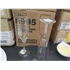Image 2 : Qty 36 Libbey Domaine Flute Glasses 6oz 8995