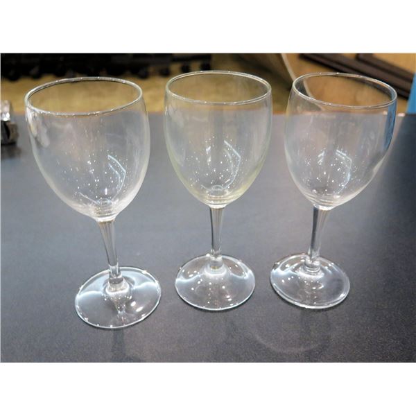 Qty Approx. 175 Stemmed Wine Glasses (Need to bring boxes to pack & transport)
