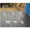 Image 1 : Qty Approx. 175 Stemmed Flute Glasses (Need to bring boxes to pack & transport)