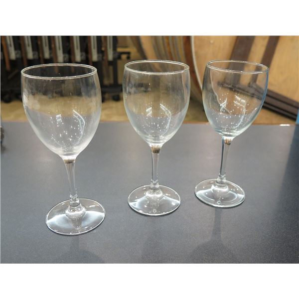 Qty Approx. 175 Stemmed Wine Glasses (Need to bring boxes to pack & transport)