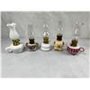 Image 1 : 5 mini oil lamps