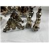 Image 5 : Silver Plated & Brass Lot