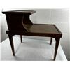 Image 1 : 2 Tier Wooden Side Table