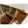 Image 2 : 5 Wicker Baskets