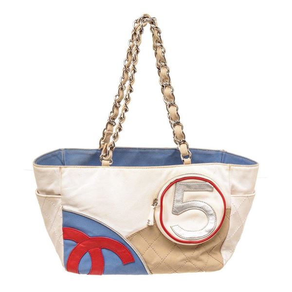 Chanel Multi-color Sports Line Tote Bag