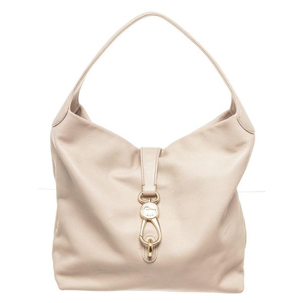 Dooney  Bourke White Leather Hobo Bag