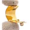 Image 6 : Hermes Gold Enamel Ear Clips Earring