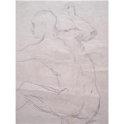 LOVIS CORINTH -Pencil Drawing - German