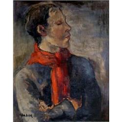 MOURA CHABOR Painting LUBITCH Russian Art