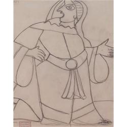 ANDRE DERAIN Sig Drawing Fauvism French Art