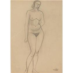ANDRE DERAIN Sig Drawing Fauvism French Art