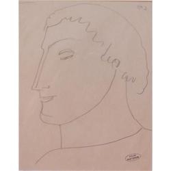 ANDRE DERAIN Sig Drawing Fauvism French Art