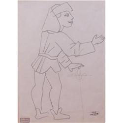 ANDRE DERAIN Sig Drawing Fauvism French Art
