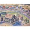 Image 5 : KRAKAUER - Painting 1927 Austrian Israeli