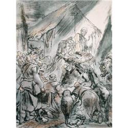 EDY LEGRAND Litho French Orientalism