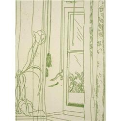 GUDRUN v.LEITNER Color Etching German