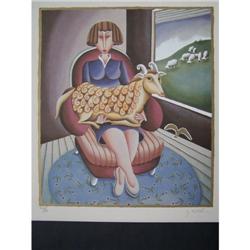 YUVAL MAHLER Litho Zodiac Capricorn