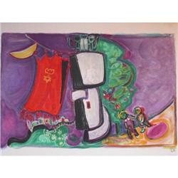 LEO ROTH Litho Israeli Art