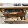Image 2 : 103"X36"X33" WORK STATION WITH 5 DRAWERS AND CONTENTS