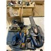 Image 2 : LARGE LOT OF ASSORTED RYOBI CORDLESS POWER TOOLS INCLUDING RECIPROCATION SAW, JIB SAW, 10" CHAIN