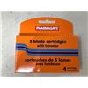 Image 1 : Pharmasave 5 Blade Cartridges with Trimmer (3 x 4)