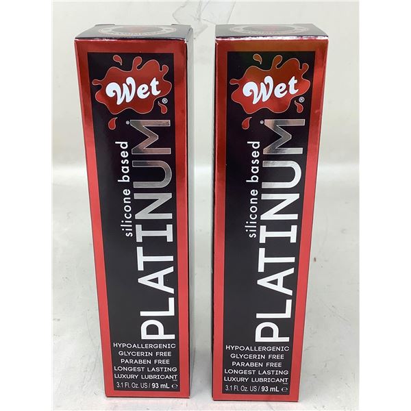 Wet Silicone Based Platinum Lubricant (2 x 93ml)