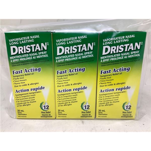 Dristan Mentholated Nasal Spray (3 x 30ml)