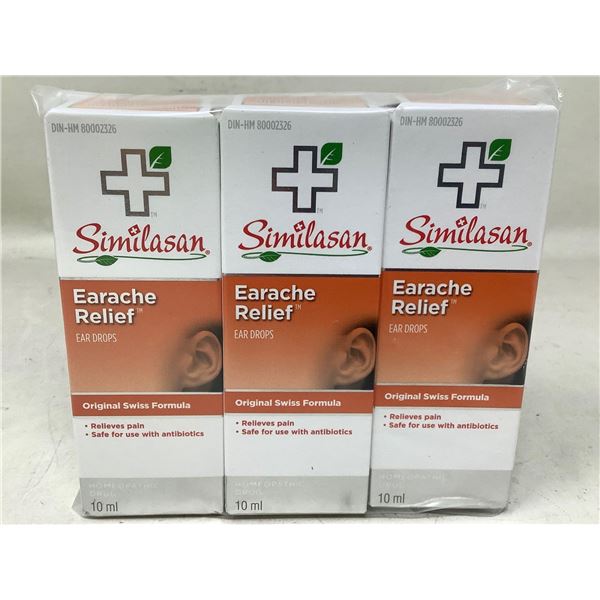 Similasan Earache Relief Drips (3 x 10ml)