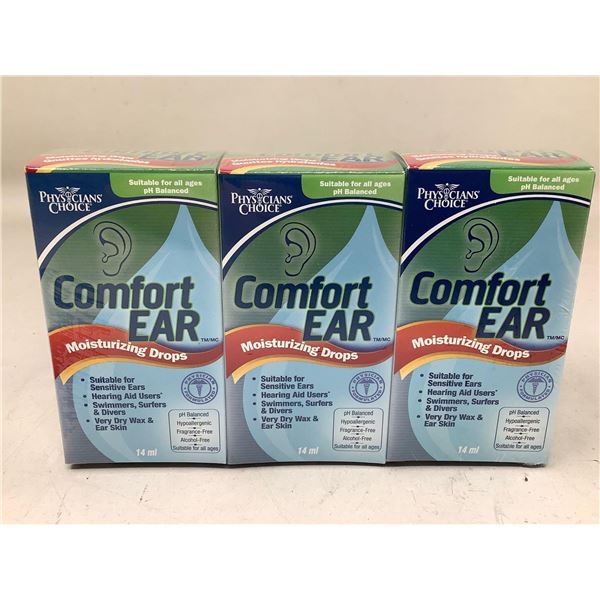 Physicians Choice Comfort Ear Moisturizing Drops (3 x 14ml)