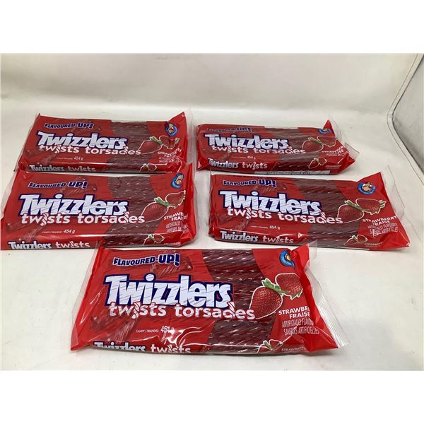 Twizzlers Twists-Strawberry (5 x 454g)