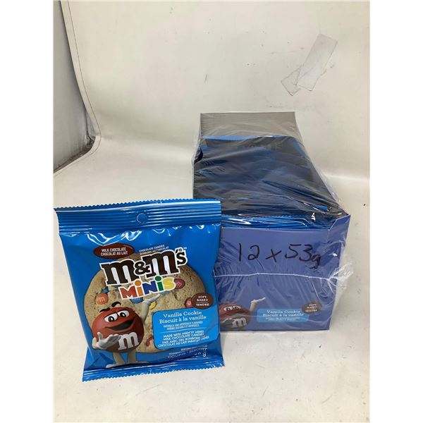 M&M's Minis- Vanilla Cookie, Soft Baked (12 x 53g)