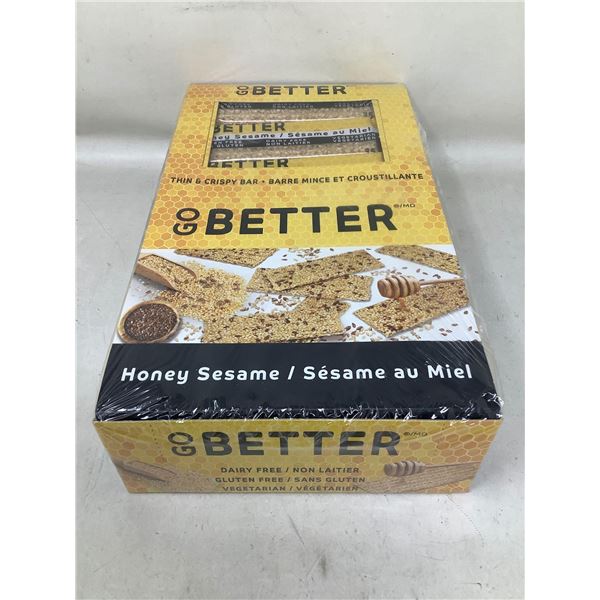 Go Better Honey Sesame Crispy Bars (24 x 35g)