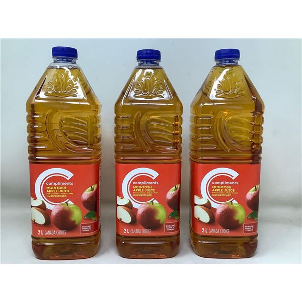 Compliments Apple Juice (3 x 2L)