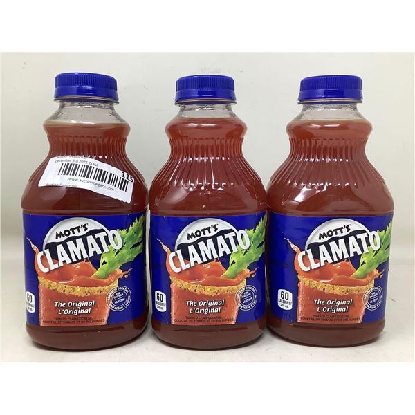 Mott's Clamato- The Original (3 x 945ml)