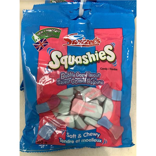 Swizzels Squashies Bubble Gum Flavour Candy (6 x 160g)