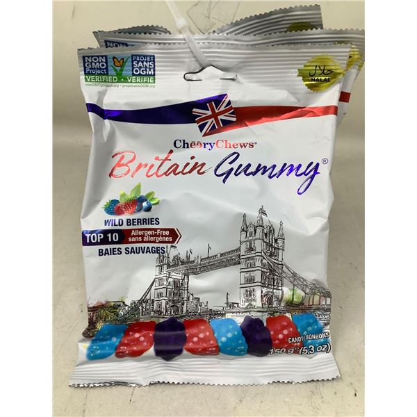 Cheery Chew Britain Gummy-Wild Berries (6 x 150g)