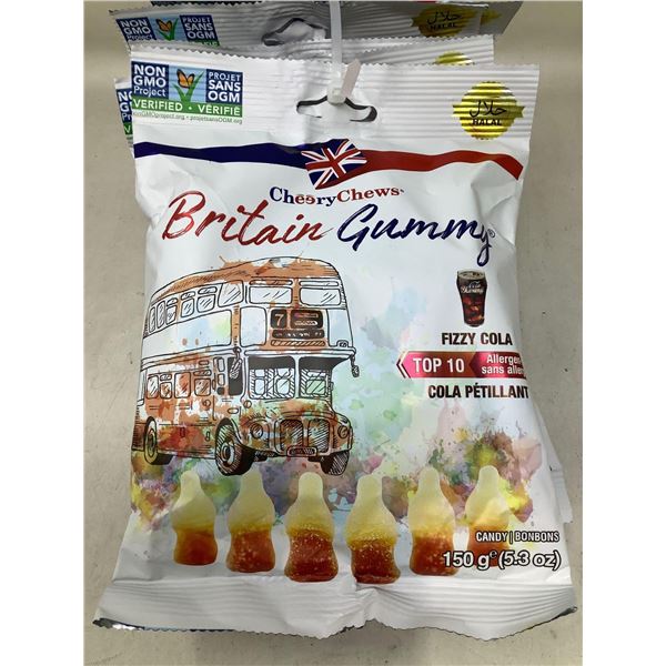 Cheery Chews Britain Gummy-Fizzy Cola (6 x 150g)