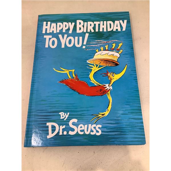 Dr. Suess Happy Birthday to You Book