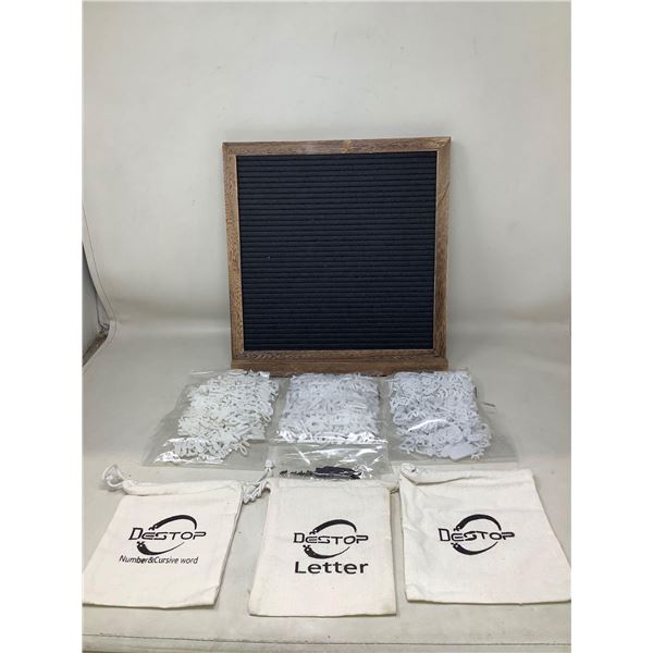 Destop Letter Board