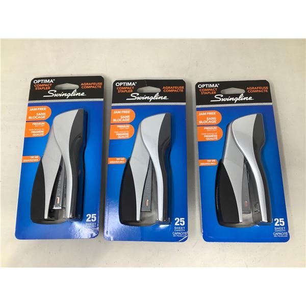 Optima Compact Stapler (3ct)