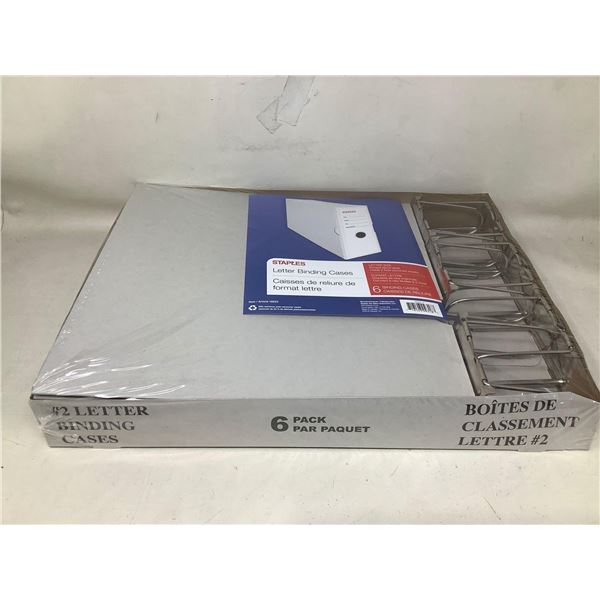 Letter Binding Cases (6ct)