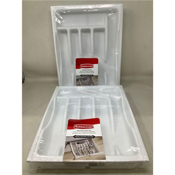 Rubbermaid Adjustable Cutlery Tray (expands from 11.5 to 19in)