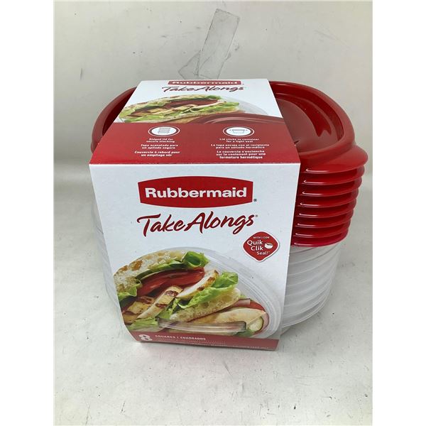 Rubbermaid Take Alongs Containers (8 Squares)